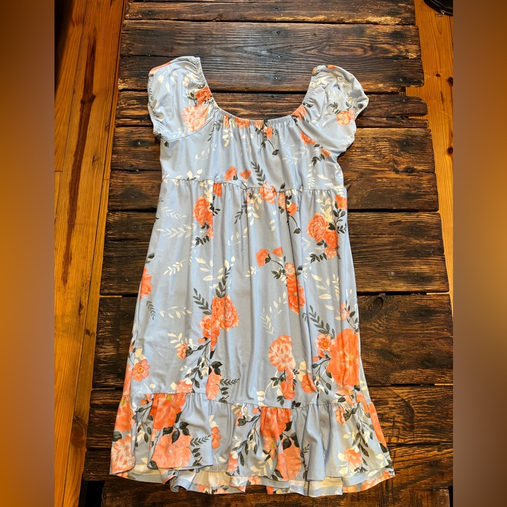 NWOT SO Floral Babydoll Dress - Picture 5 of 7